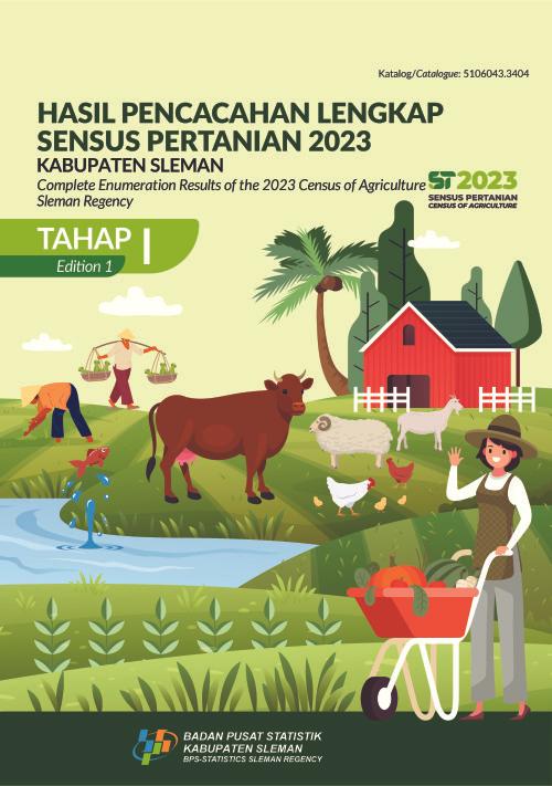 Hasil Pencacahan Lengkap Sensus Pertanian 2023 - Tahap I Kabupaten Sleman
